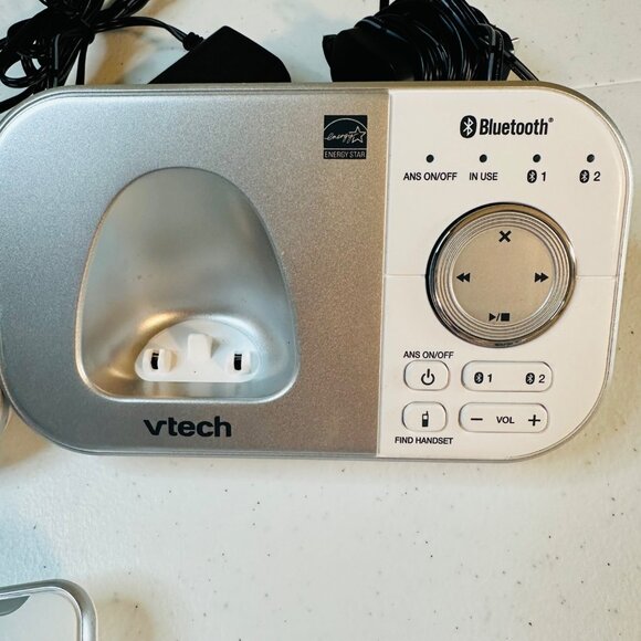VTech Bluetooth Cordless telephones 4 handsets answering machine connect to cell - Picture 7 of 12